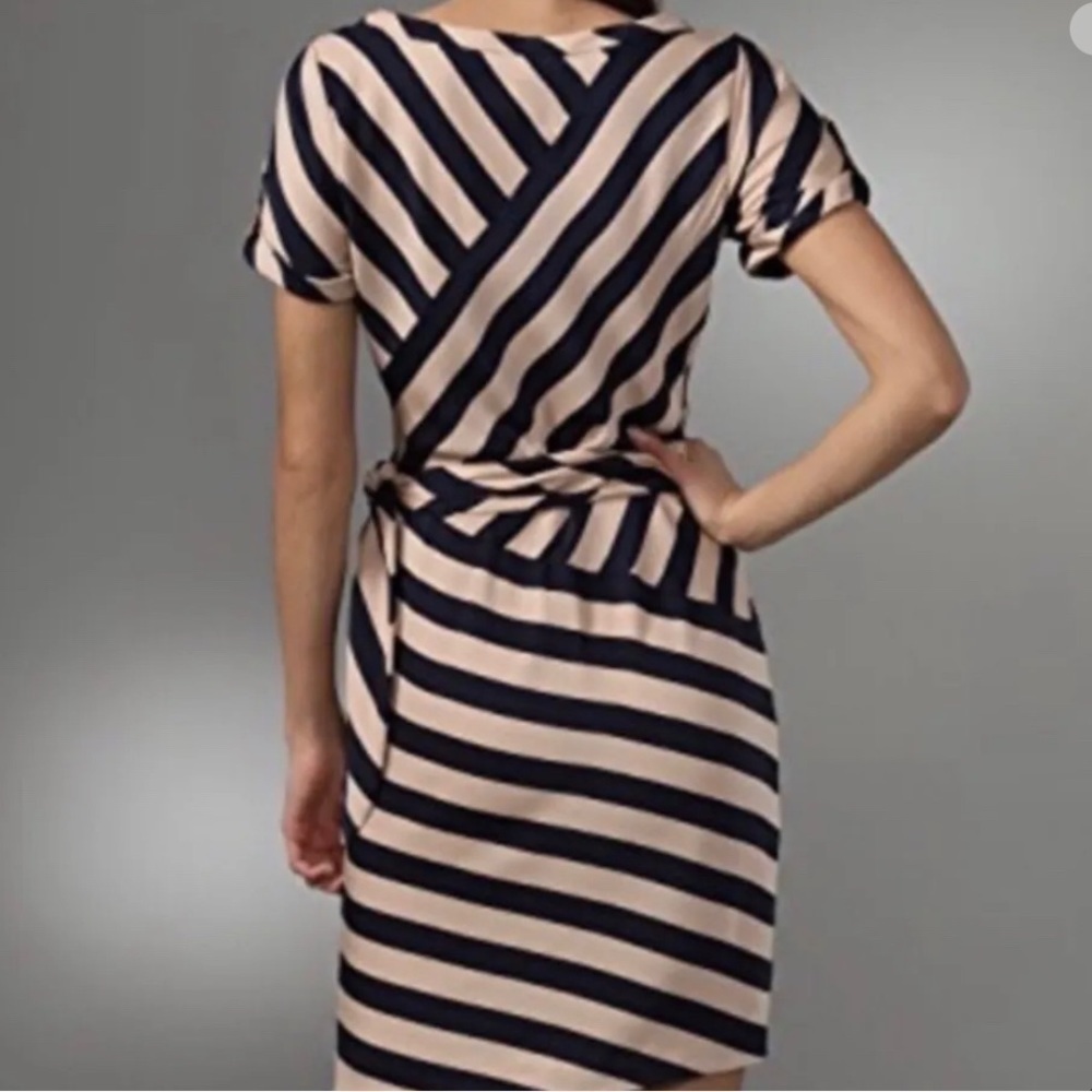 Diane von Furstenburg Striped Leron Dress - Picture 3 of 10